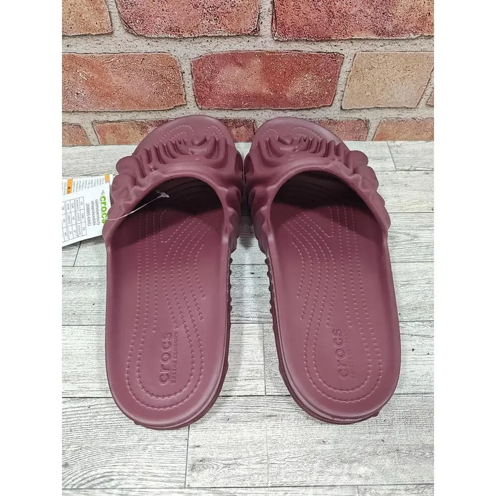 Crocs Salehe Bembury X The Pollex Slides Men's 10 Women's 12 Huckle NWT